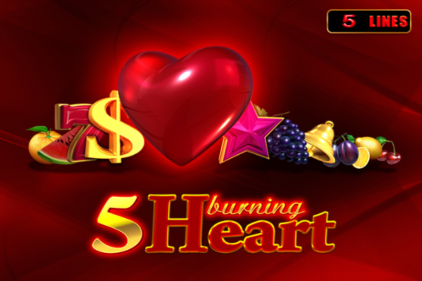 5 Burning Heart Slot Machine