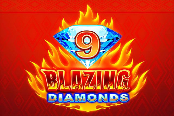 9 Blazing Diamonds Slot Machine