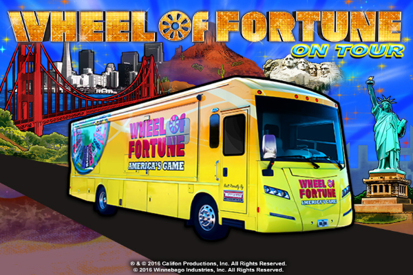 Wheel of Fortune On Tour Slot Machine