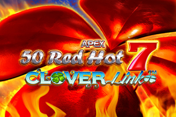 50 Red Hot 7 Clover Link Slot Machine