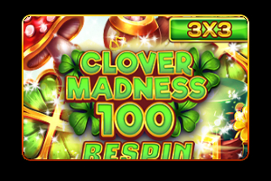 Clover Madness 100 Respin Slot Machine
