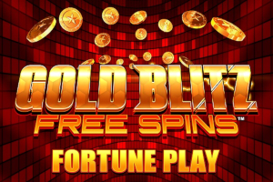 Gold Blitz Free Spins Fortune Play Slot Machine