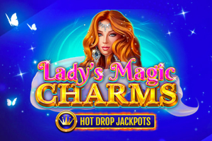 Lady's Magic Charms Hot Drop Jackpots Slot Machine