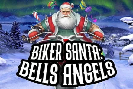 Biker Santa Bells Angels Slot Machine