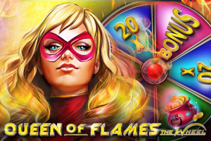 Queen of Flames The Wheel Slot Machine