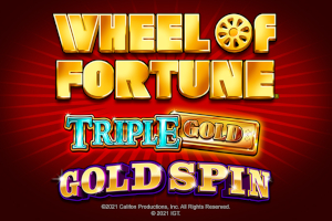 Wheel of Fortune Triple Gold Gold Spin Slot Machine