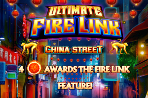 Ultimate Fire Link China Street Slot Machine