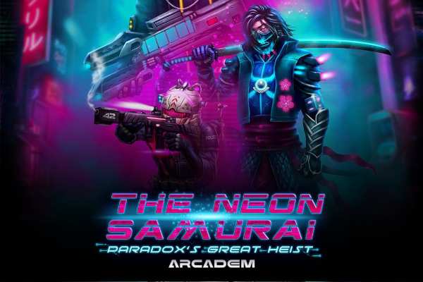 The Neon Samurai: Paradox's Great Heist Slot Machine