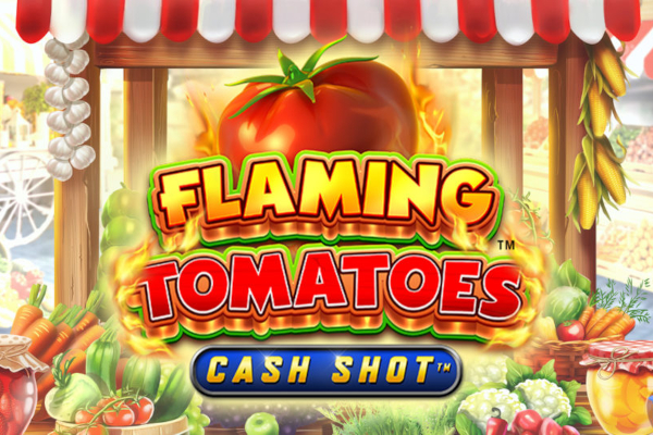 Flaming Tomatoes Cash Shot Slot Machine
