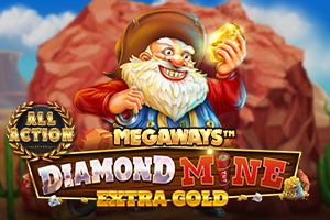 Diamond Mine Extra Gold All Action Slot Machine